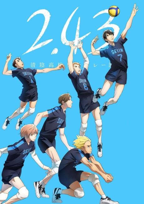 2.43: Seiin High School Boys Volleyball Team poster