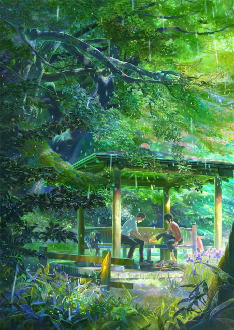 The Garden of Words poster