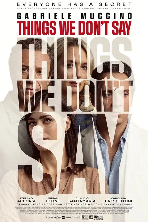 Things We Don't Say poster