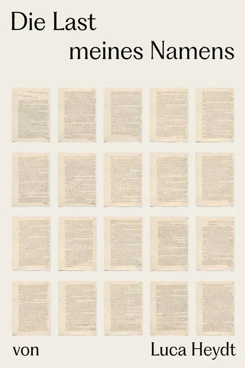 The Weight Of My Name poster