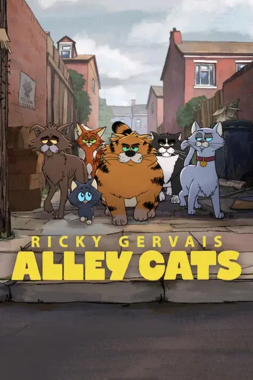 Ricky Gervais Alley Cats poster