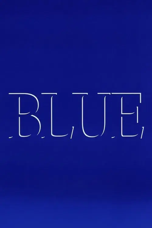 Blue poster