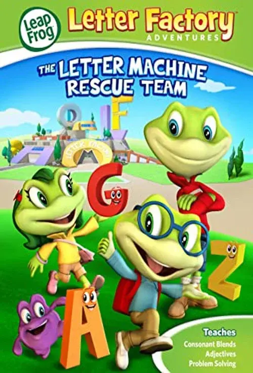 LeapFrog: Letter Factory Adventures - The Letter Machine Rescue Team poster