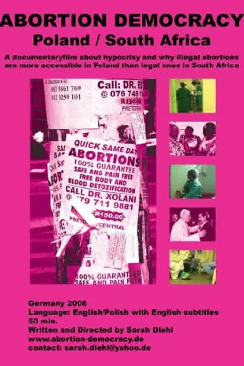Abortion Democracy: Poland/South Africa poster